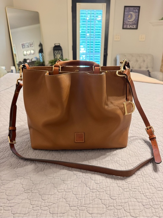 Dooney & Bourke Handbags - Dooney & Bourke, Pebble Grain Leather, Large Barlow Tote